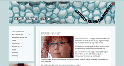 Desktop Screenshot of dragenkunst.dk