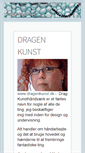 Mobile Screenshot of dragenkunst.dk